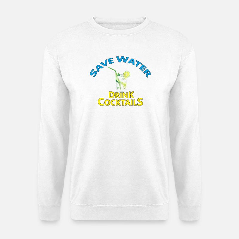 COCKTAILS - Unisex Pullover - Weiß