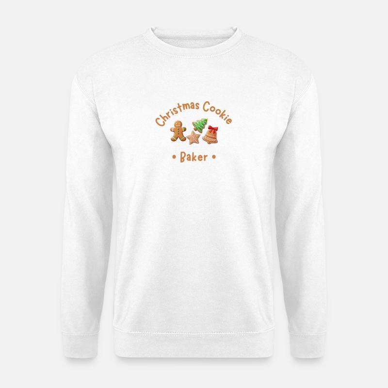 Christmas Baker - Unisex Pullover - Weiß