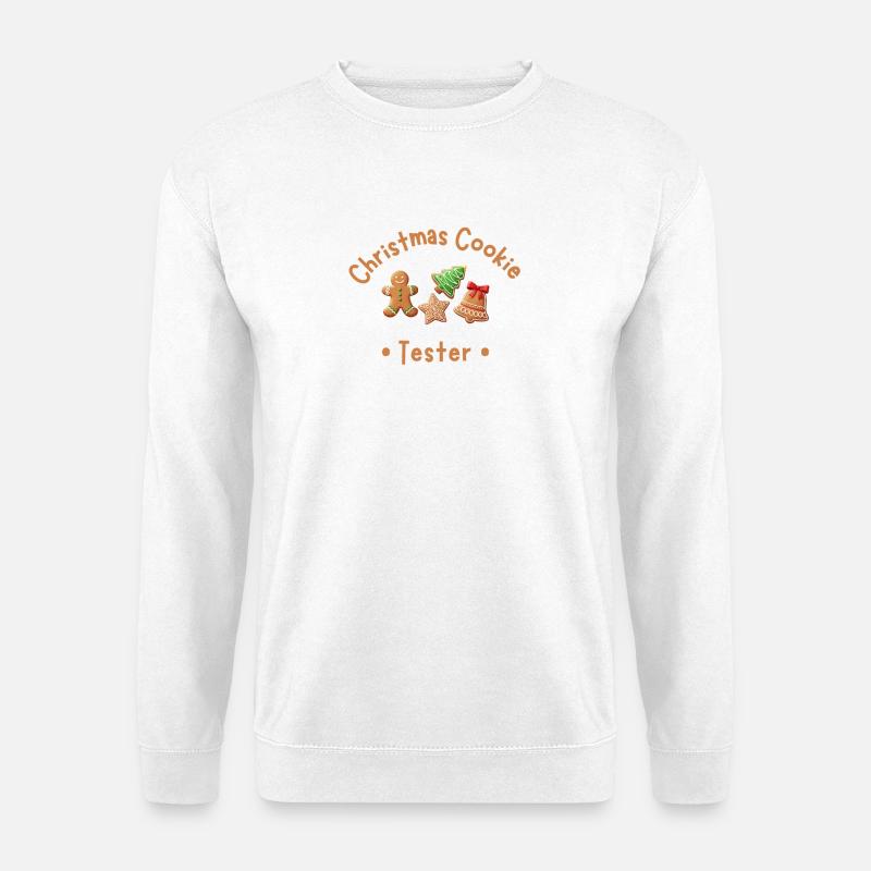 Cookie Tester - Unisex Pullover - Weiß
