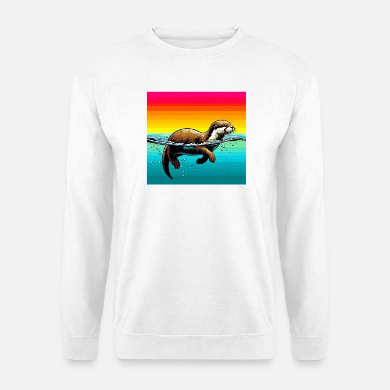 Otter - Unisex Pullover - Weiß