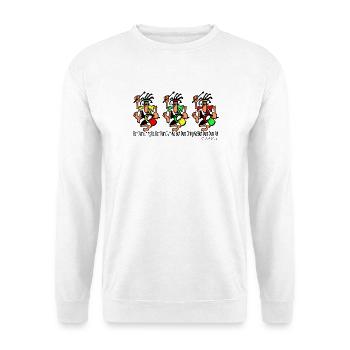 Funky Drummers - Unisex Sweatshirt - white - Front