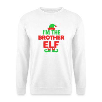 Ich bin der Bruder Elf - Unisex Pullover - Weiß - Vorne