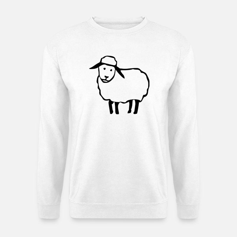 Schaf - Unisex Pullover - Weiß