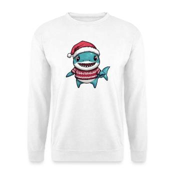 Shark Christmas - Unisex Sweatshirt - white - Front