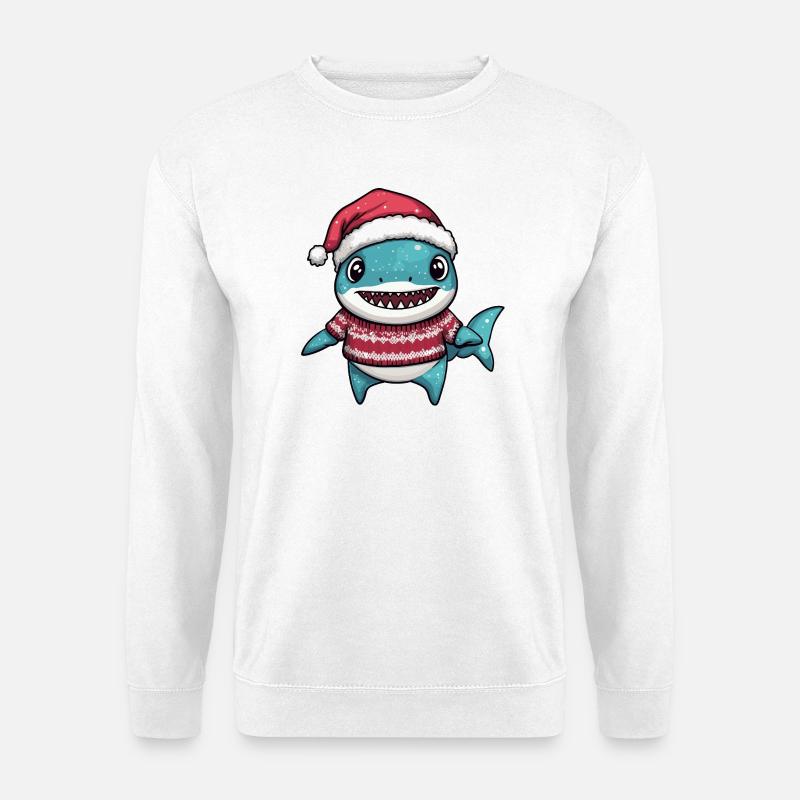 Hai Weihnachten - Unisex Pullover - Weiß