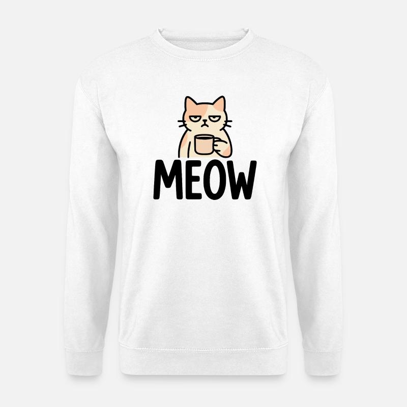 Morgenmuffel - Unisex Pullover - Weiß