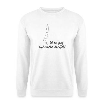 Ich bin jung - Unisex Pullover - Weiß - Vorne