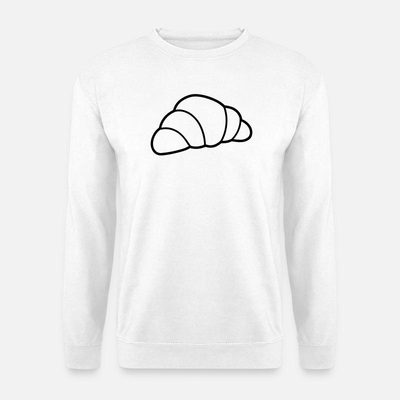 Halbmond - Unisex Pullover - Weiß