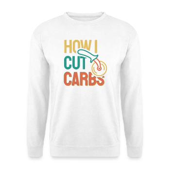 Comment réduire les glucides - Sweat-shirt Unisexe - blanc - Devant