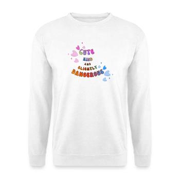 design mignon - Sweat-shirt Unisexe - blanc - Devant