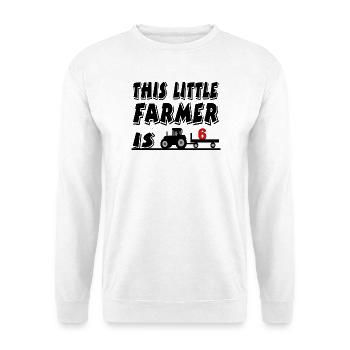 cultivateur - Sweat-shirt Unisexe - blanc - Devant