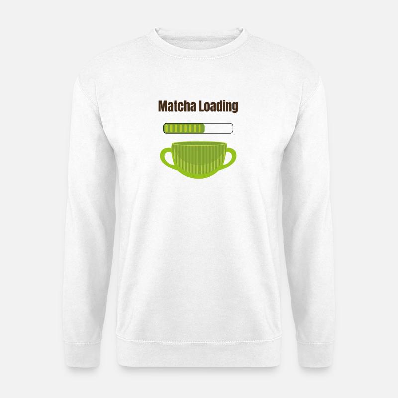 Matcha Loading - Unisex Pullover - Weiß