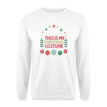 Christmas Inflation Costume Christmas - Unisex Sweatshirt - white - Front