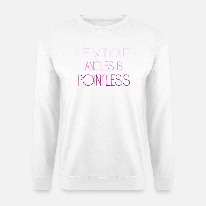 Funny Math Sayings Math Teacher - Unisex Sweatshirt - white