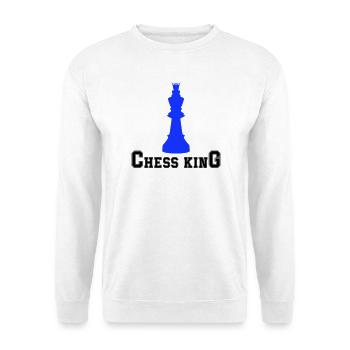 Chess King - Unisex Sweatshirt - white - Front