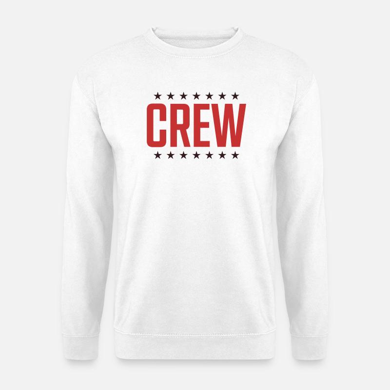 crew - Unisex Pullover - Weiß