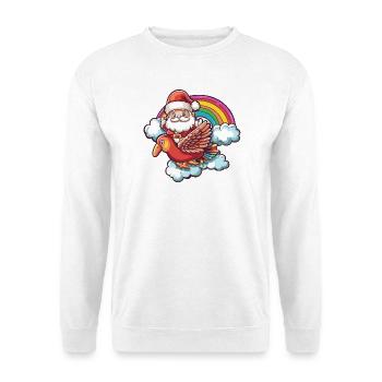 Truthan Santa Claus Christmas - Unisex Sweatshirt - white - Front