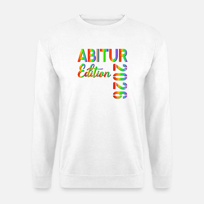 REGENBOGEN ABITUR 2026 - Unisex Pullover - Weiß