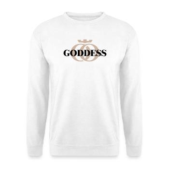 GODDESS Oppoline Kollektion - Unisex Pullover - Weiß - Vorne