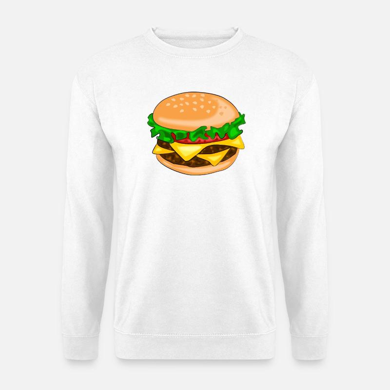 Hamburger - Unisex Pullover - Weiß