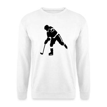 Eishockey - Unisex Sweatshirt - white - Front