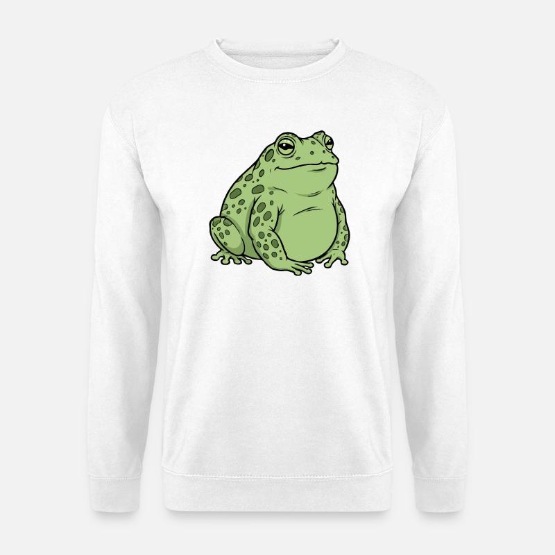Fat toad - Unisex Sweatshirt - white