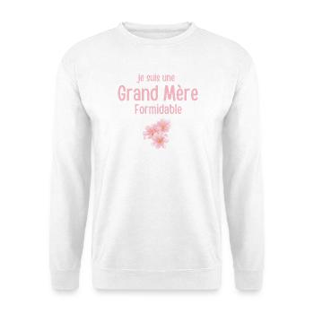 I am a Great Grandmother - Unisex Sweatshirt - white - Front
