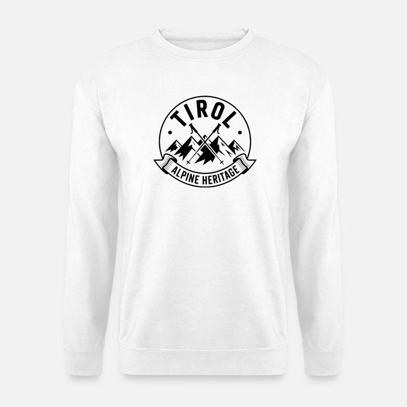 Tirol - Souvenir Design - Unisex Pullover - Weiß