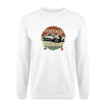 20th Birthday - Classics - Vintage since 12/2005 - Unisex Sweatshirt - white - Front