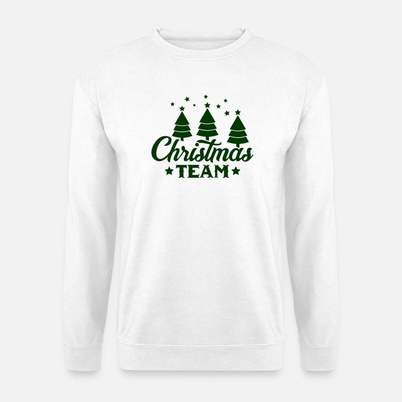 Weihnachts Team  - Unisex Pullover - Weiß