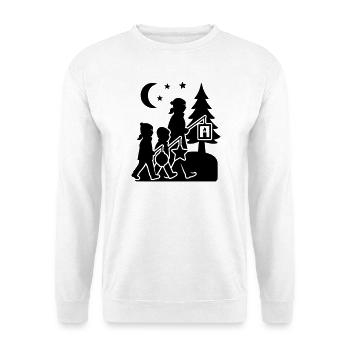 Lantern Running Kids - Unisex Sweatshirt - white - Front