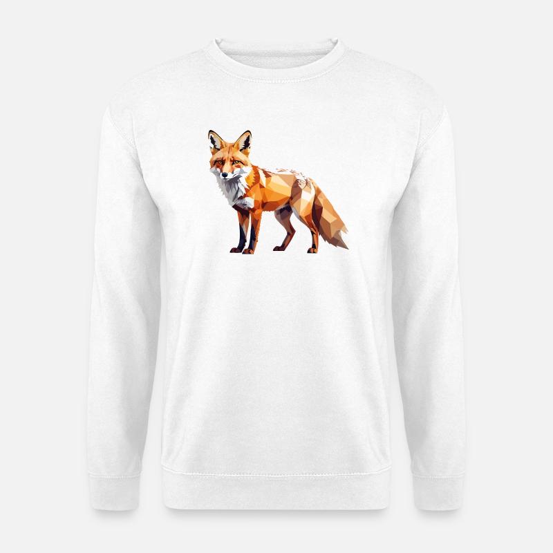 Fox1 - Unisex Sweatshirt - white