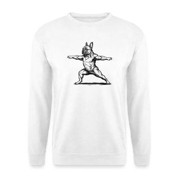 Drôle de cadeau bouledogue français - Sweat-shirt Unisexe - blanc - Devant