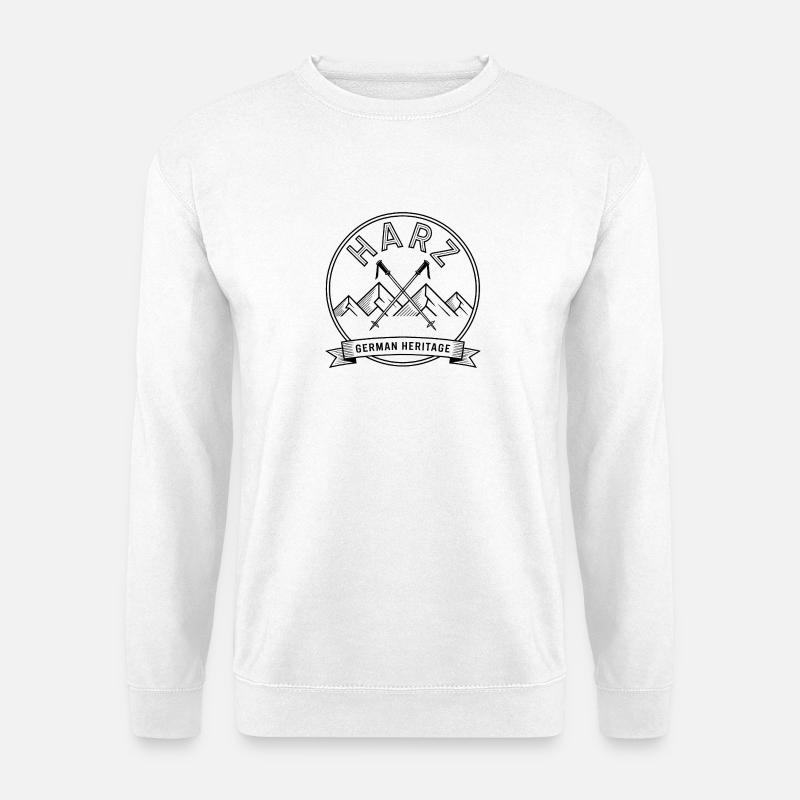 Harz - Souvenir Design - Unisex Pullover - Weiß