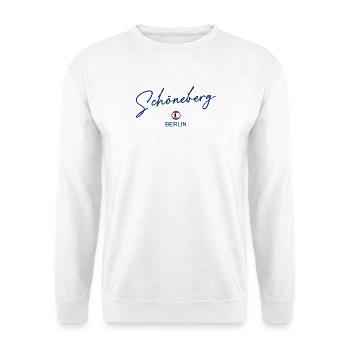 Schöneberg - Berlin Flag - Berlin Bear - Unisex Sweatshirt - white - Front