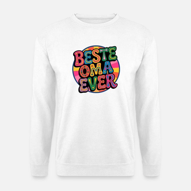 Beste Oma Ever - Unisex Pullover - Weiß