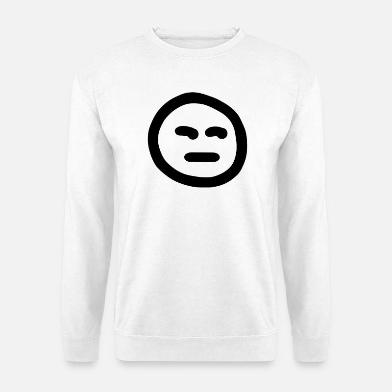 Side eye - Unisex Sweatshirt - white
