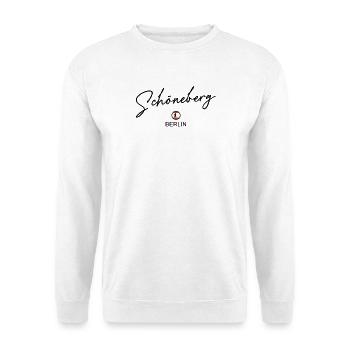 Schöneberg - Berlin Flag - Berlin Bear - Unisex Sweatshirt - white - Front