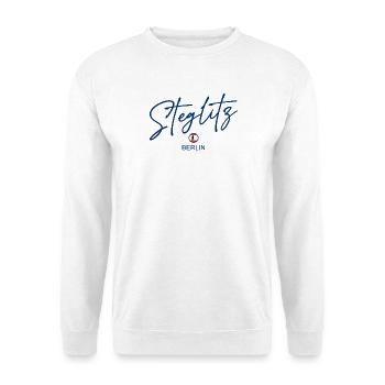 Steglitz - Berlin Flag - Berlin Bear - Unisex Sweatshirt - white - Front