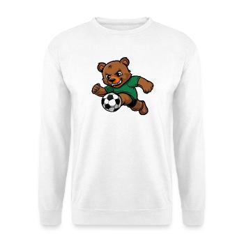 Bear Football - Unisex Sweatshirt - white - Front