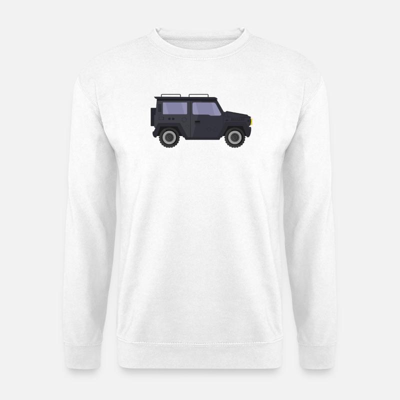 Jeep - Sweat-shirt Unisexe - blanc