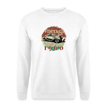 65th Birthday - Classics - Vintage since 12/1960 - Unisex Sweatshirt - white - Front