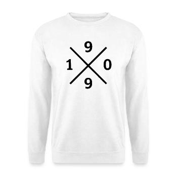 1909 – Ruhrpott Liebe Fussball Dortmund Shirt - Unisex Pullover - Weiß - Vorne