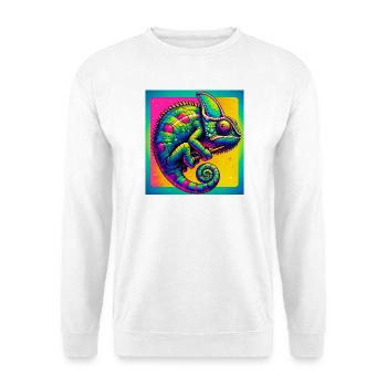 chameleon - Unisex Sweatshirt - white - Front