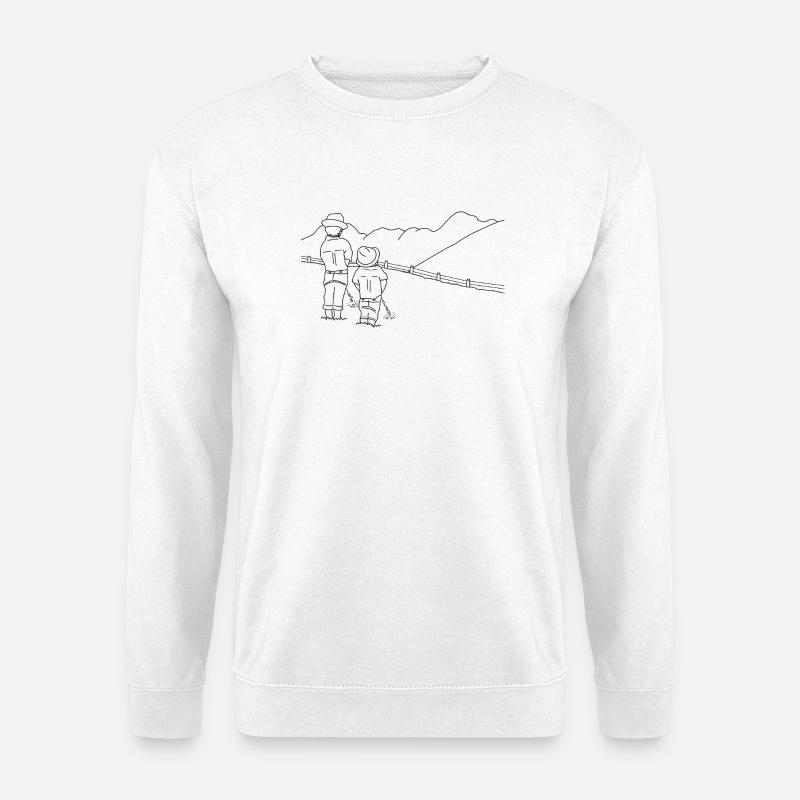 Bieslnde Buam - Unisex Pullover - Weiß