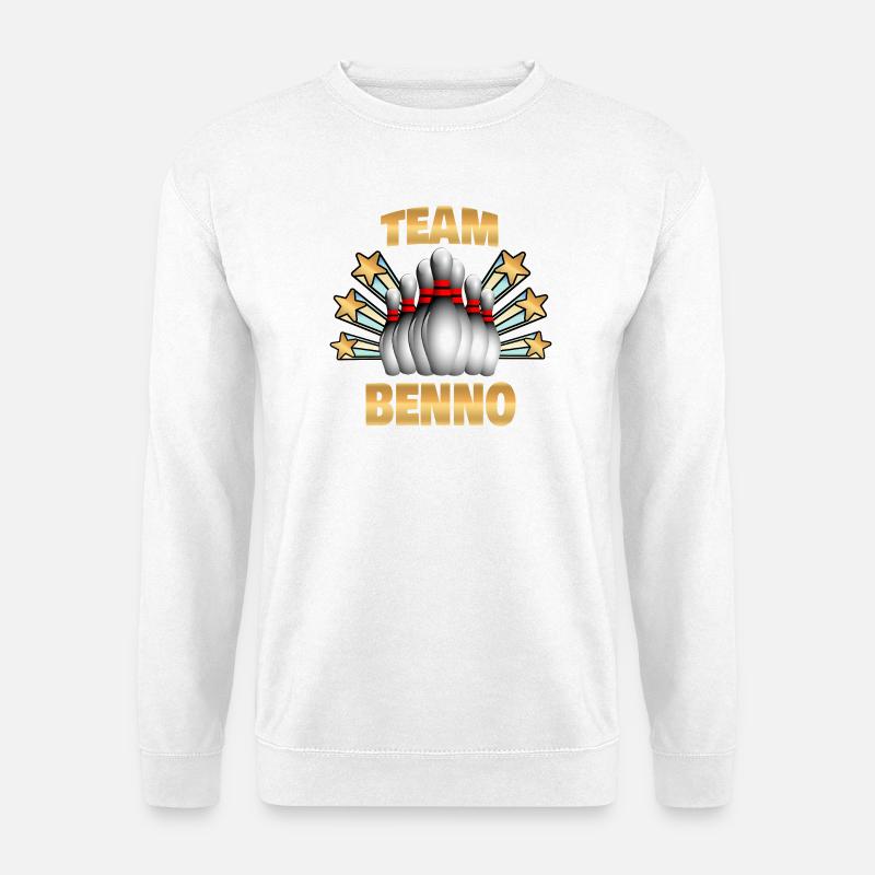 Bowling Benno - Unisex Pullover - Weiß