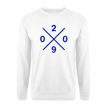 Indicatif téléphonique 0209 Gelsenkirchen Ruhrpott Merch - Sweat-shirt Unisexe - blanc - Devant