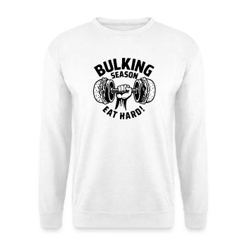 BullKing Season Lift - Unisex Sweatshirt - white - Front