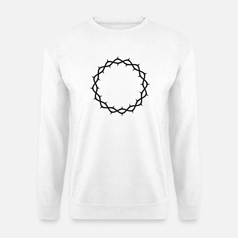 Dornenkrone - Unisex Pullover - Weiß