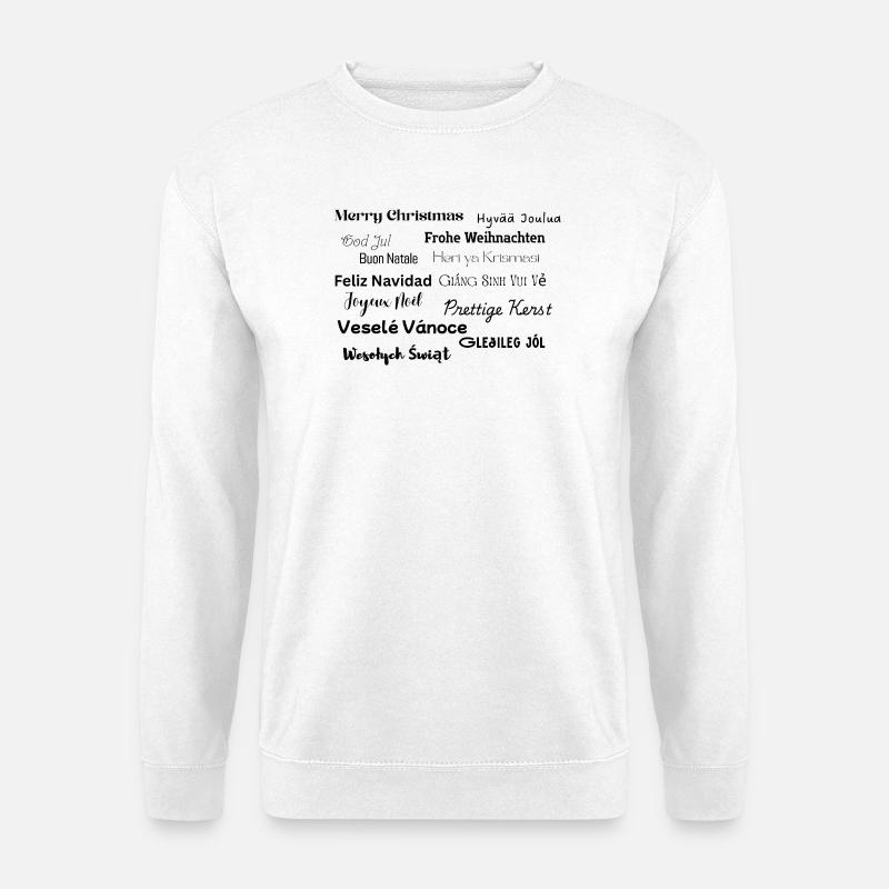 Merry Christmas - Unisex Pullover - Weiß